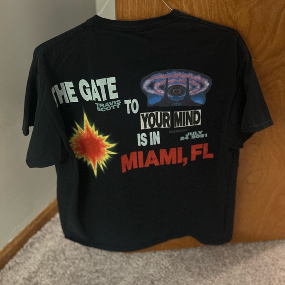 Travis Scott Rolling Loud 2021 Shirt Cactus Jack - Picture 1 of 3